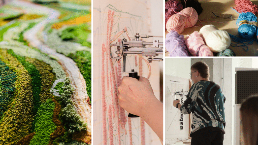 Tuftingowe warsztaty z Darią – STWÓRZ SWÓJ WŁASNY MINI-DYWANIK!